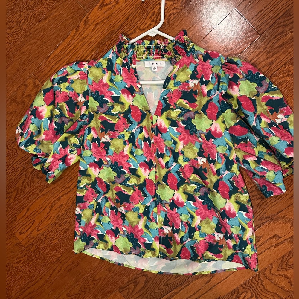 THML Multicolor Floral Top